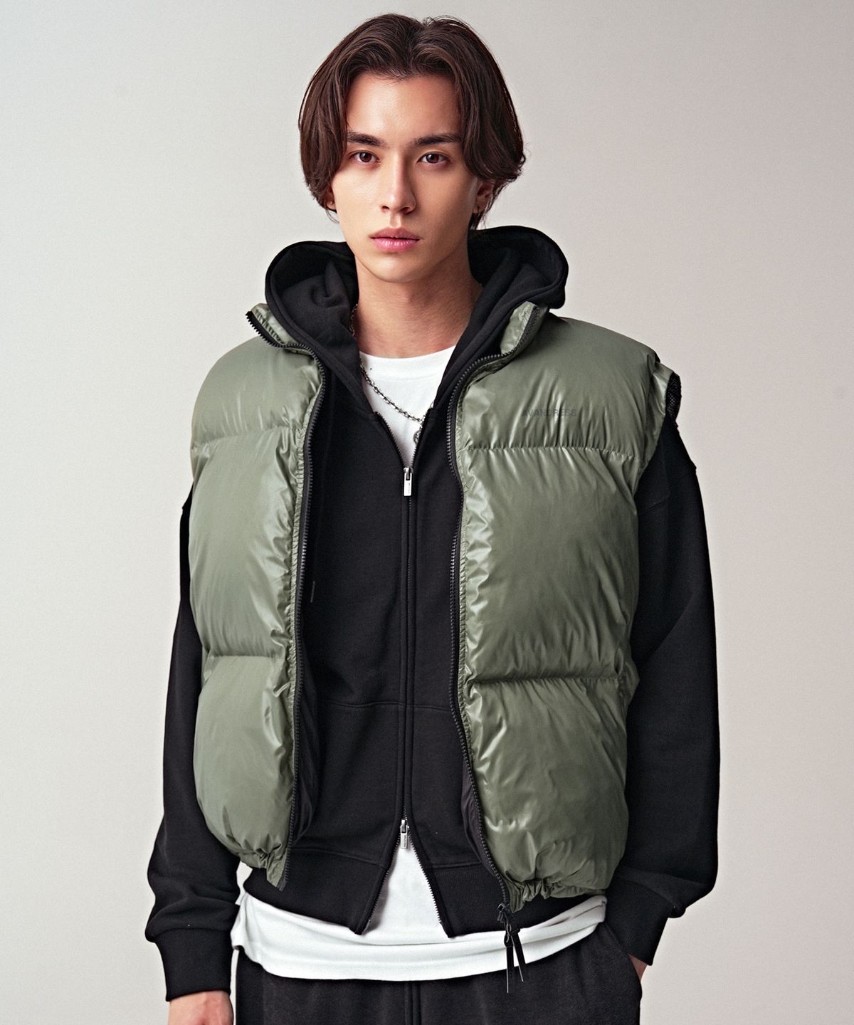 어반드레스(AVANDRESS) Urban Puffer Vest_4Colors