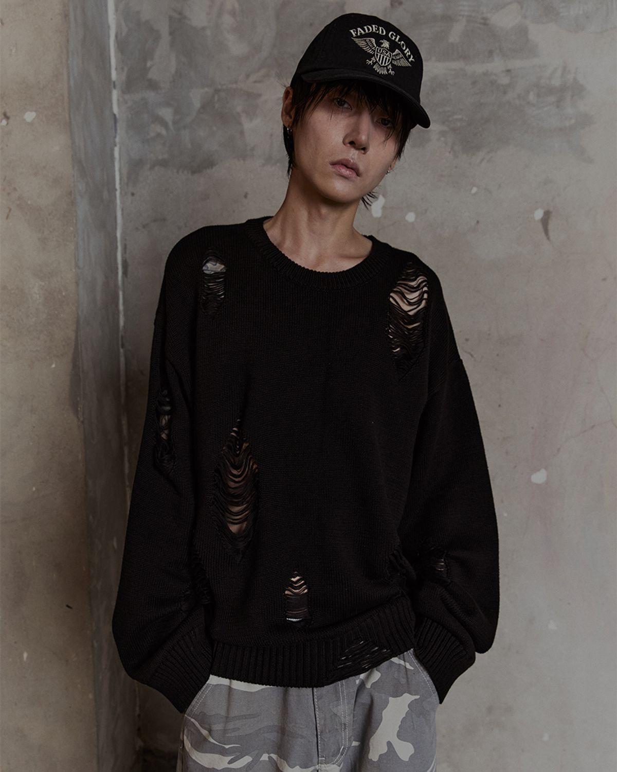 덤(THUMB) 83s AMERICAN CAP (BLACK)