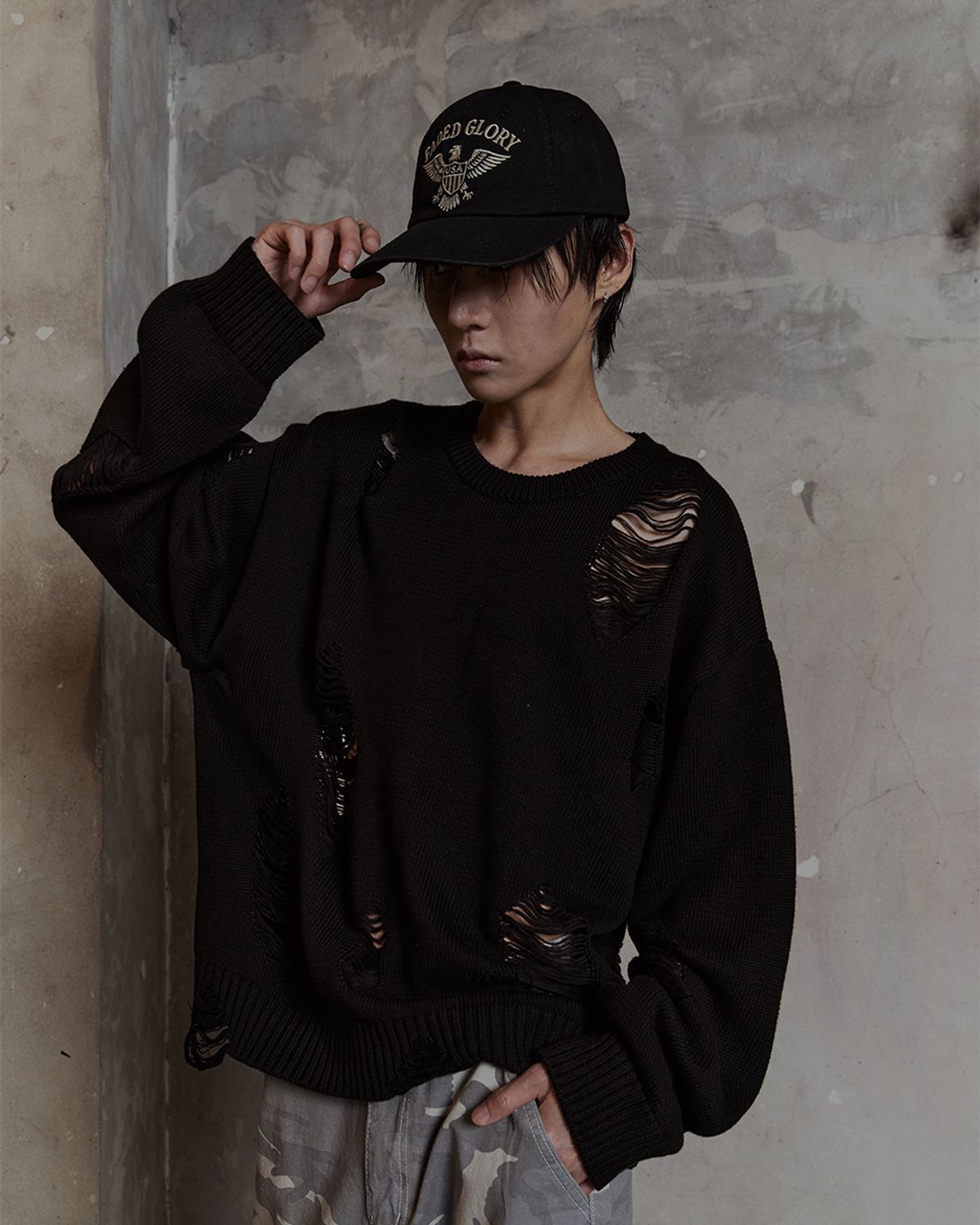 덤(THUMB) 83s AMERICAN CAP (BLACK)