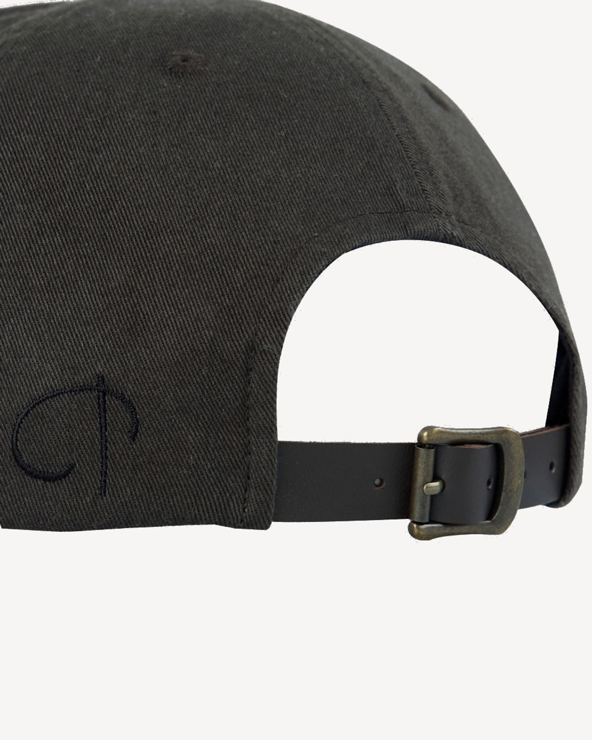 덤(THUMB) VINTAGE WASHED CAMO CAP (DARK CHACOAL)