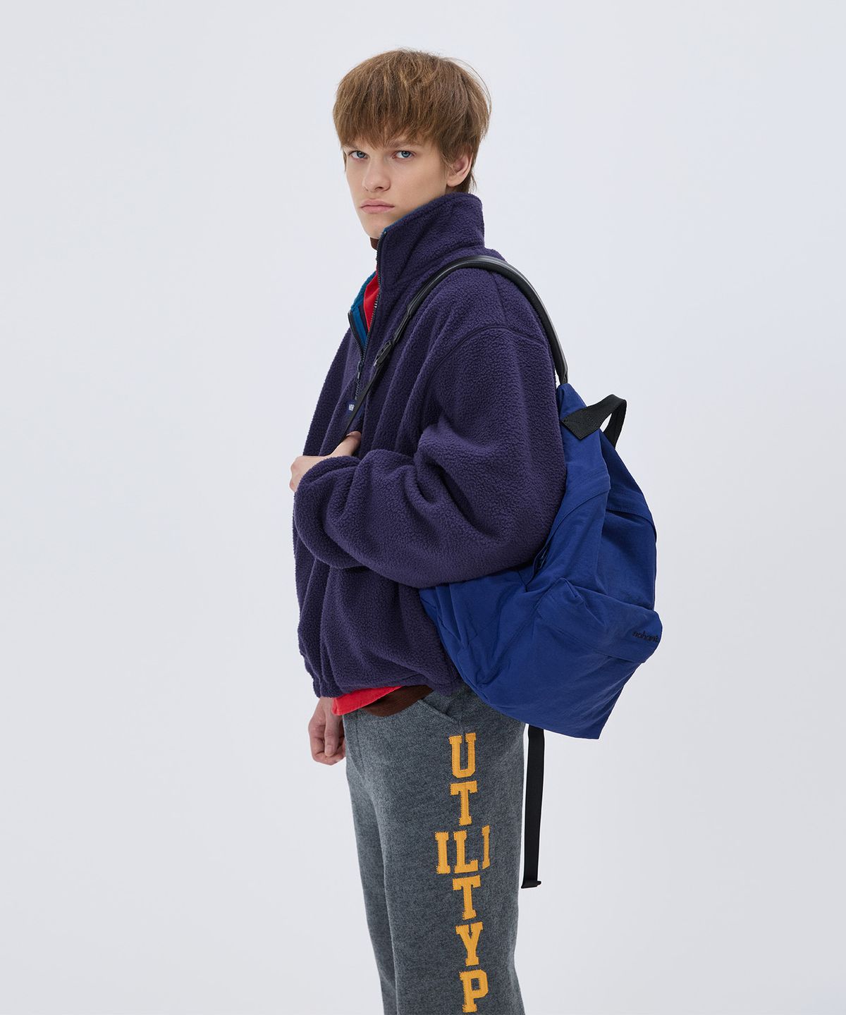 노앙(NOHANT) NYLON DAYPACK BLUE