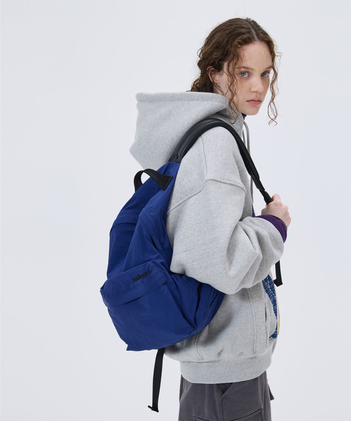 노앙(NOHANT) NYLON DAYPACK BLUE