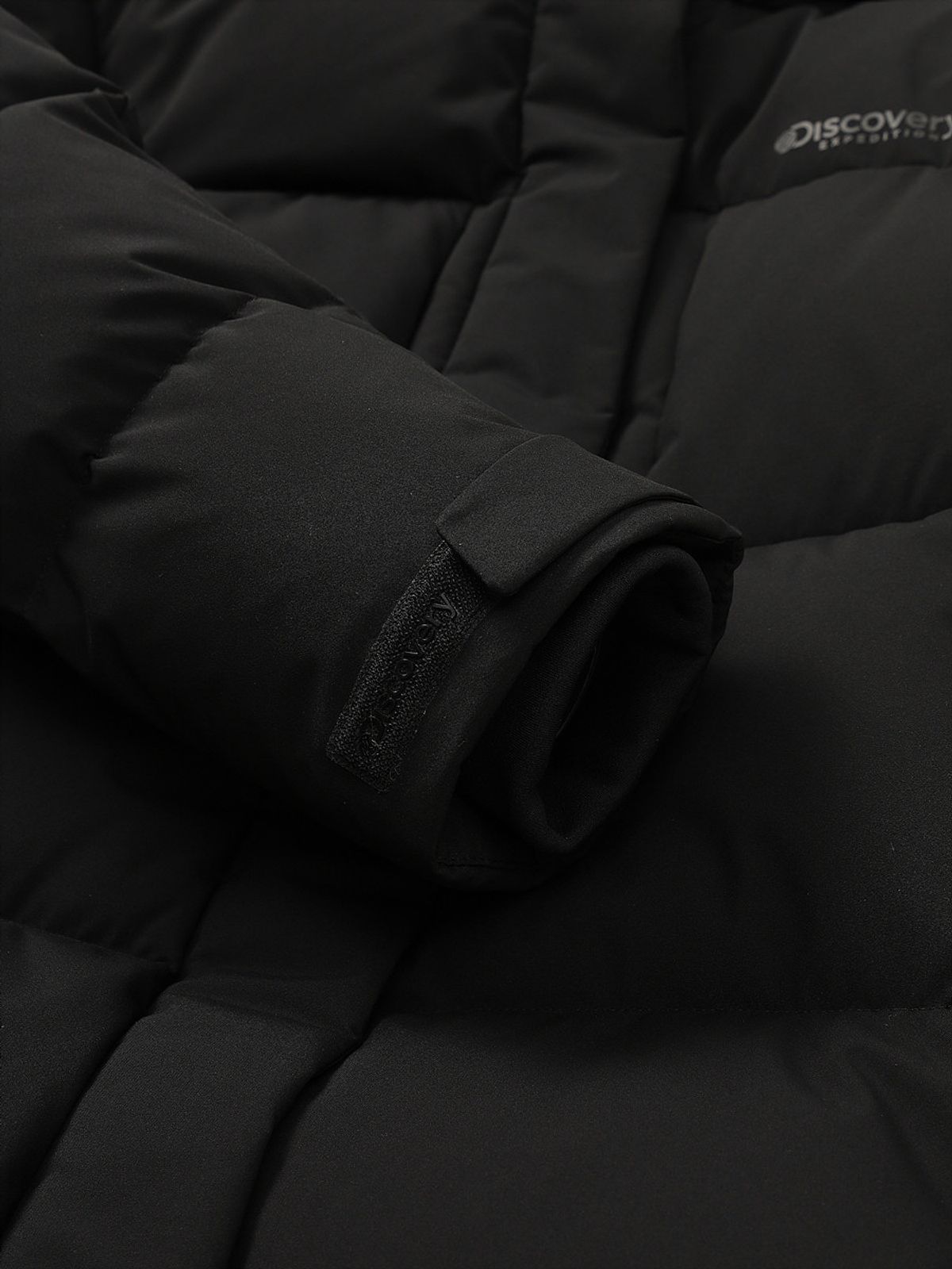디스커버리 익스페디션(DISCOVERY EXPEDITION) 여성 레스터G 구스다운 롱패딩 (BLACK)
