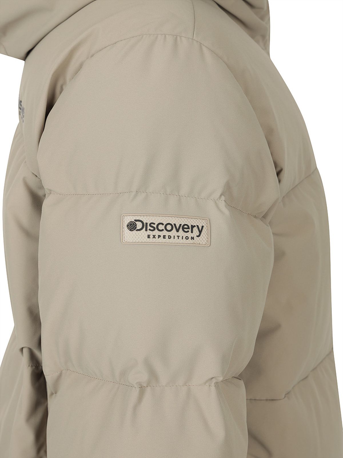디스커버리 익스페디션(DISCOVERY EXPEDITION) 여성 레스터G 구스다운 롱패딩 (L/BEIGE)