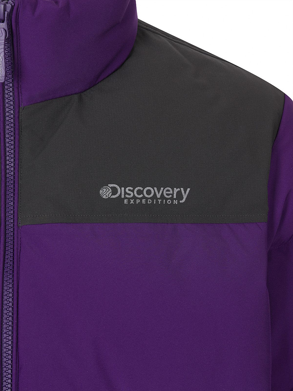 디스커버리 익스페디션(DISCOVERY EXPEDITION) 유니 반슬리 다운 숏패딩 (PURPLE)
