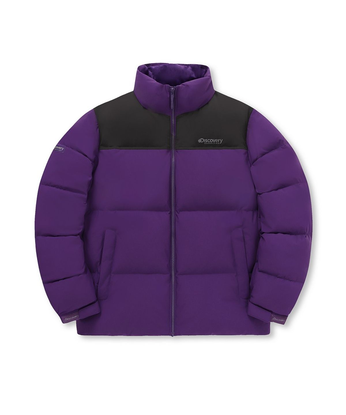디스커버리 익스페디션(DISCOVERY EXPEDITION) 유니 반슬리 다운 숏패딩 (PURPLE)