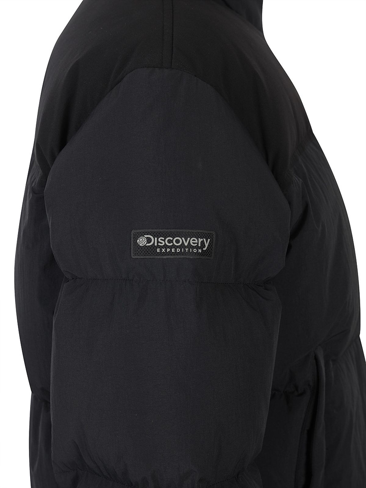 디스커버리 익스페디션(DISCOVERY EXPEDITION) 여성 반슬리 다운 크롭 숏패딩 (L/BLACK)