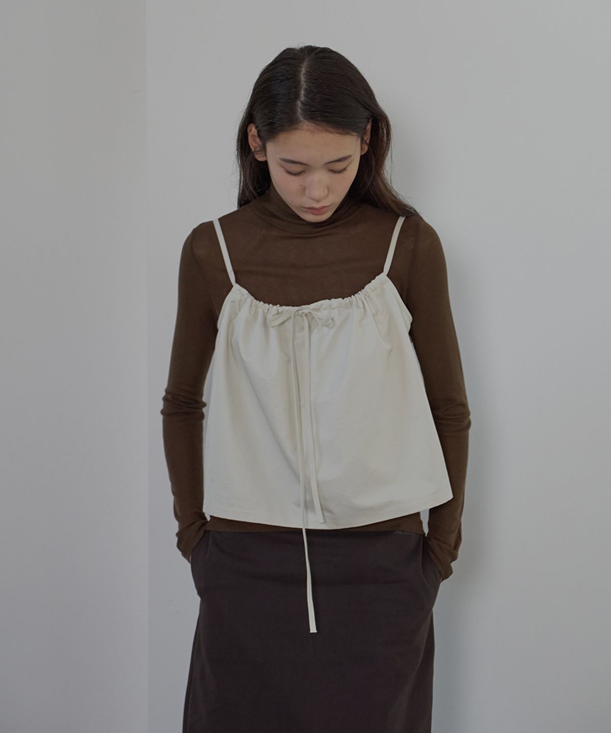 벗튼(BUT'TON) Shirring Bustier (2 colors)