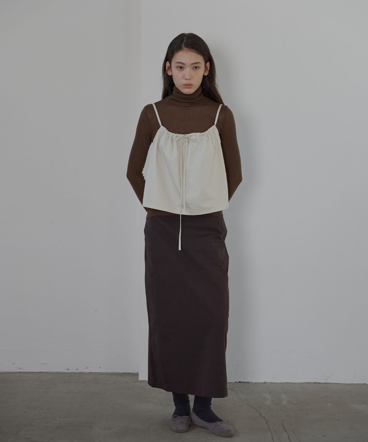 벗튼(BUT'TON) Shirring Bustier (2 colors)