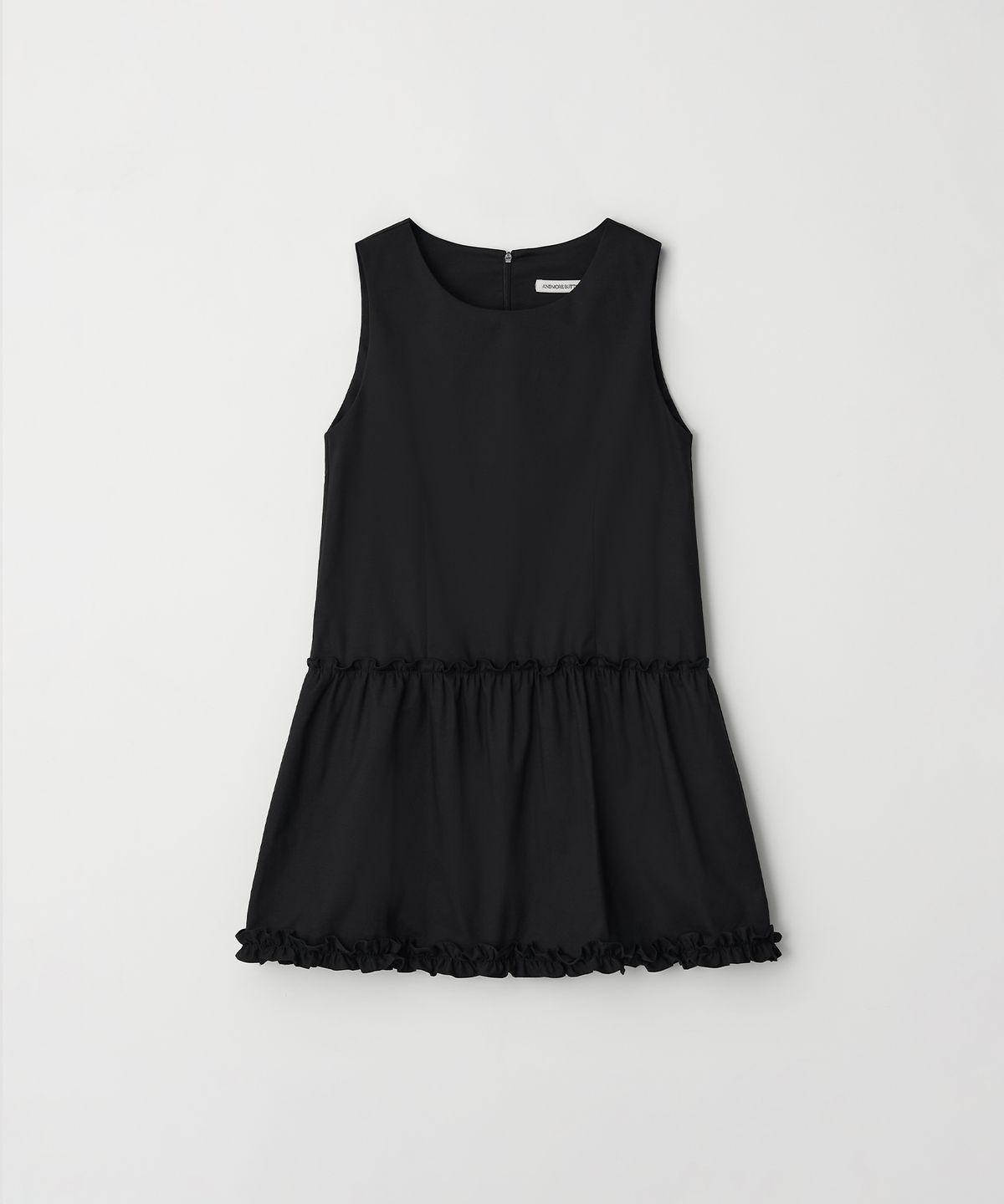 벗튼(BUT'TON) Frill Detail Onepiece (Black)