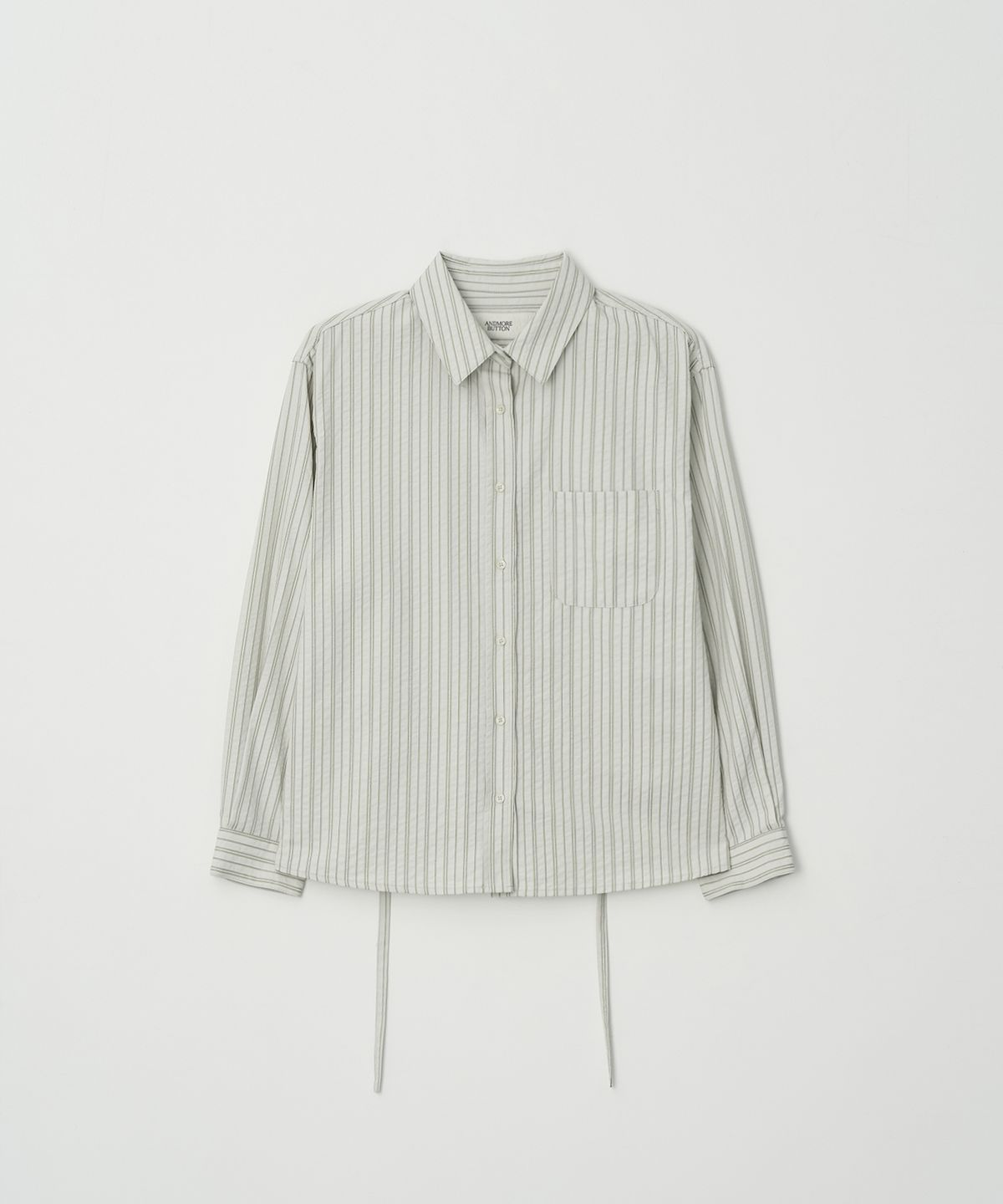벗튼(BUT'TON) Stripe Loop Shirt (Ivory)
