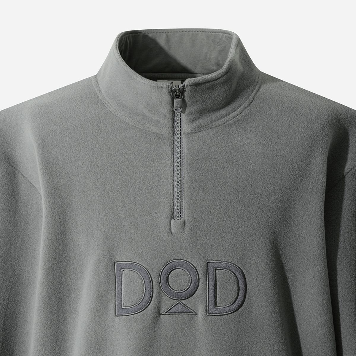 디오디(DOD) 히트레스트 플리스 베이직 아노락(GREY)