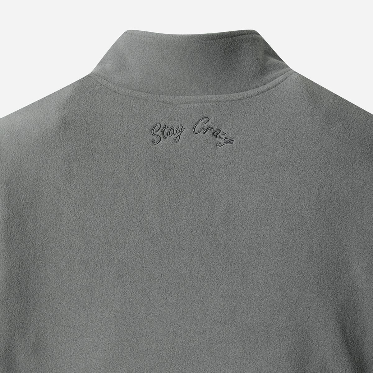 디오디(DOD) 히트레스트 플리스 베이직 아노락(GREY)
