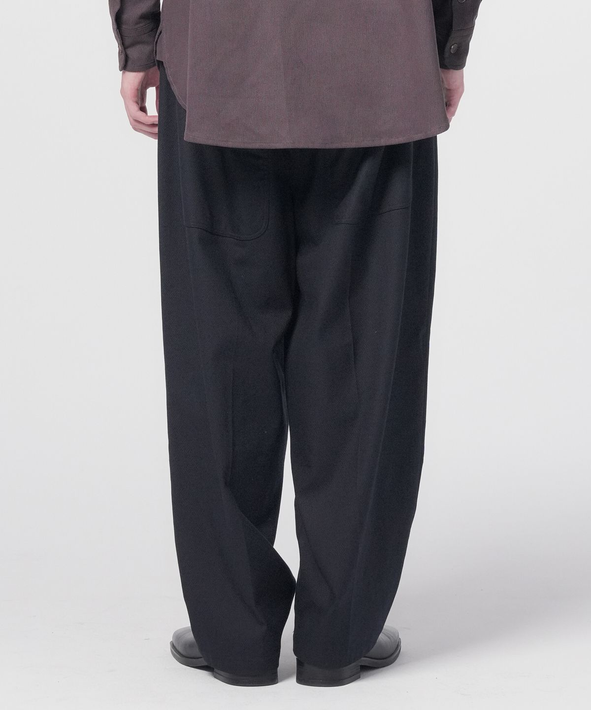 홍우성(HONGWOOSUNG) Spade Wide Work Pants_Dark Navy