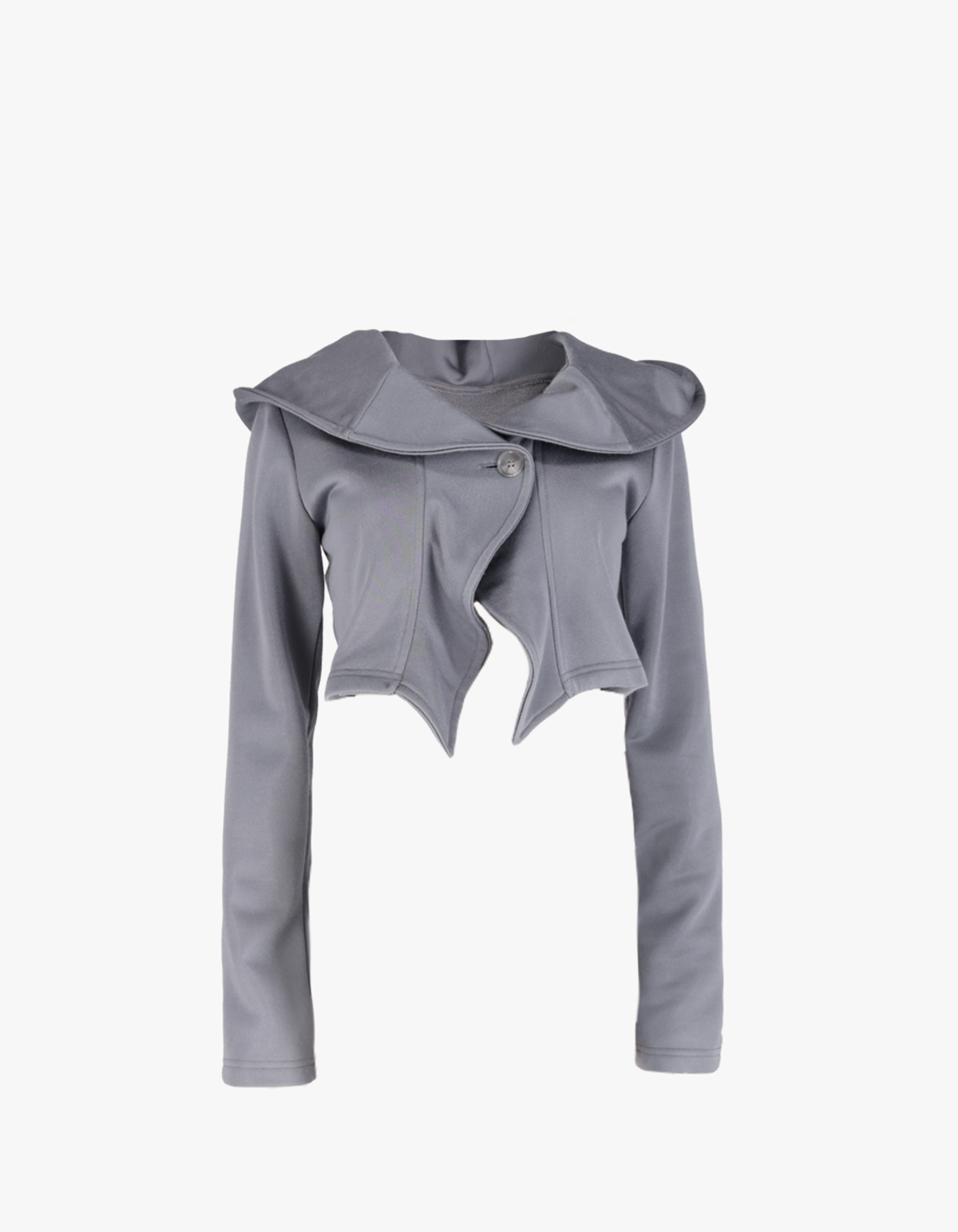 혼쿄(HONKYO) Shiny Stone Hooded Jacket- Grey