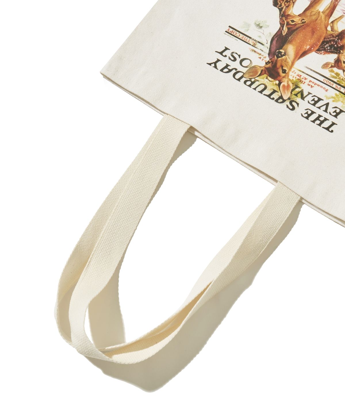 더 새터데이 이브닝 포스트(THE SATURDAY EVENING POST) Deer Graphic Eco Bag