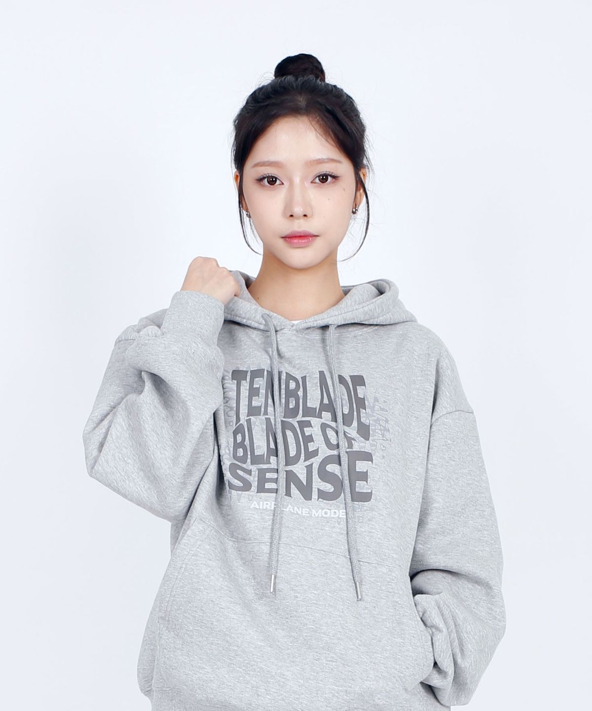 텐블레이드(TENBLADE) 에어플레인 모드 남녀공용 기모 후드티 (3컬러)