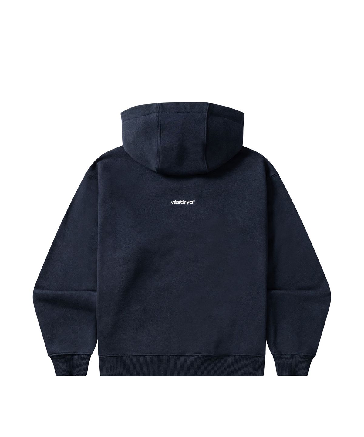 베스티리아(VESTIRYA) City Landmark Hoodie Navy
