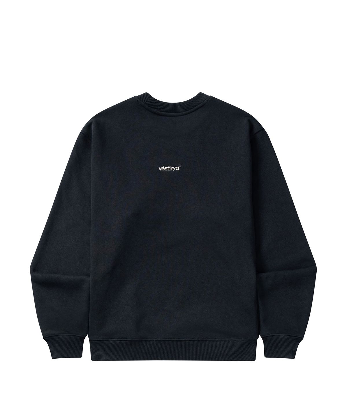 베스티리아(VESTIRYA) Always Logo Sweatshirts Black