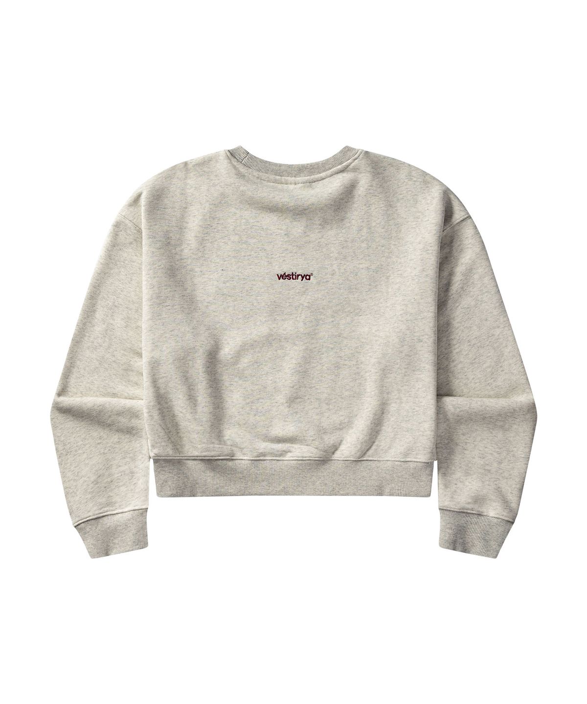베스티리아(VESTIRYA) Bella Crop Sweatshirts Oatmeal