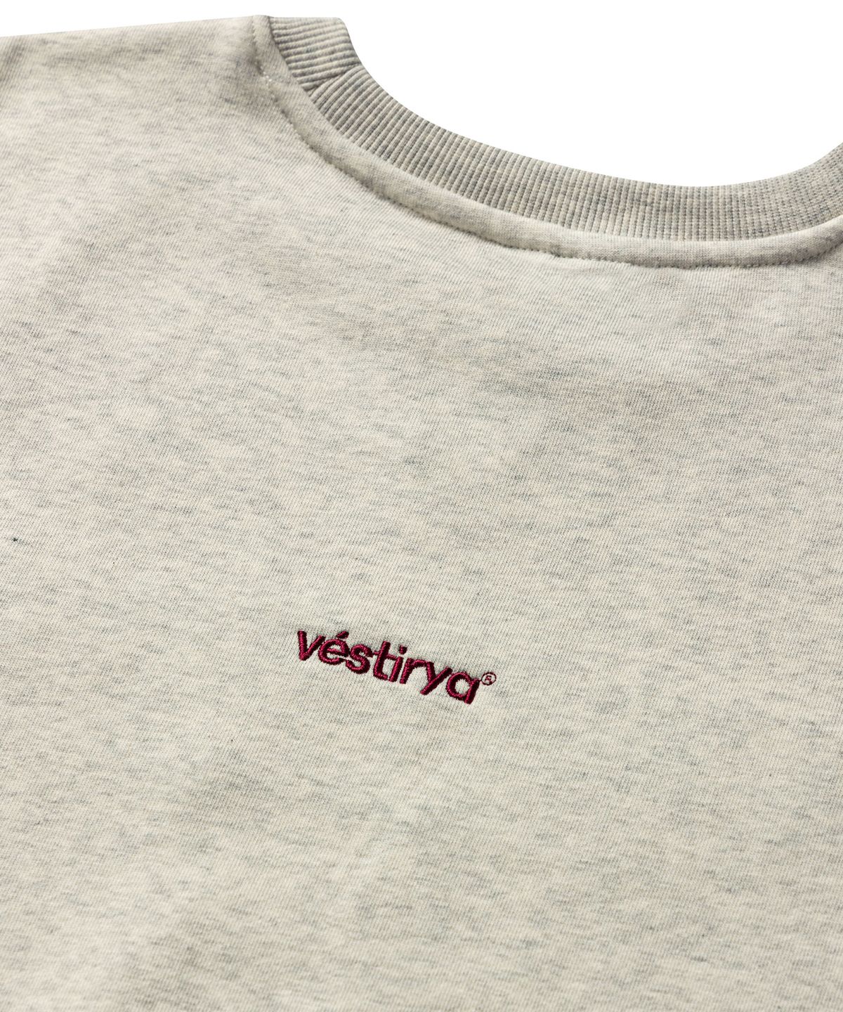 베스티리아(VESTIRYA) Bella Crop Sweatshirts Oatmeal