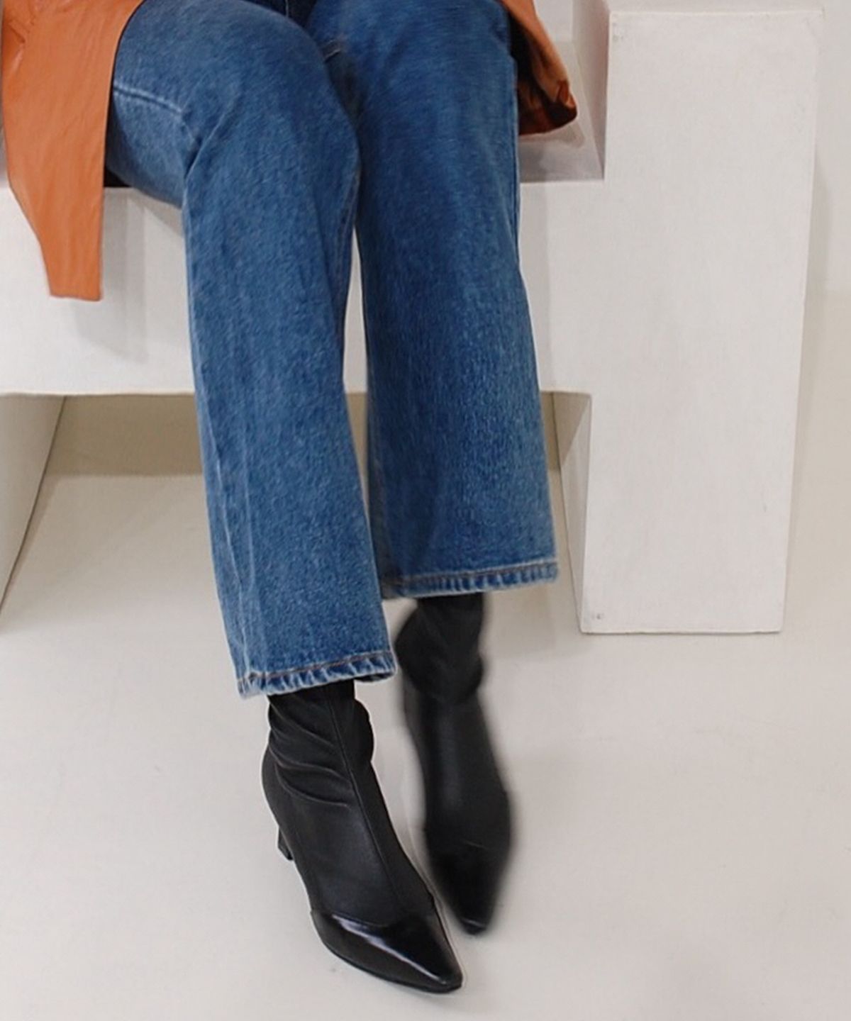 투콤(2COMM) Vickie span ankleboots_black