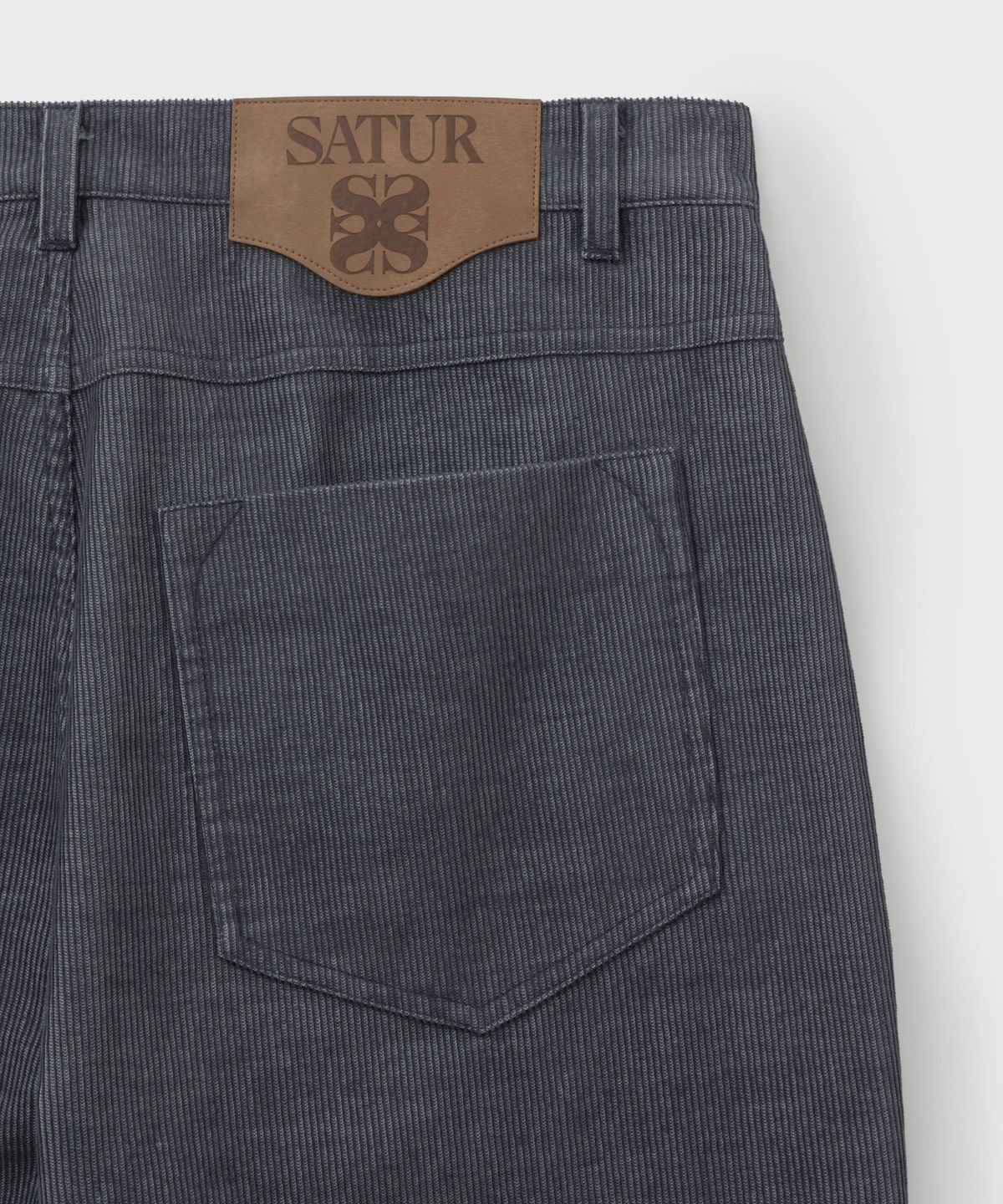 세터(SATUR) 카마로 코듀로이 페이드 팬츠 그레이