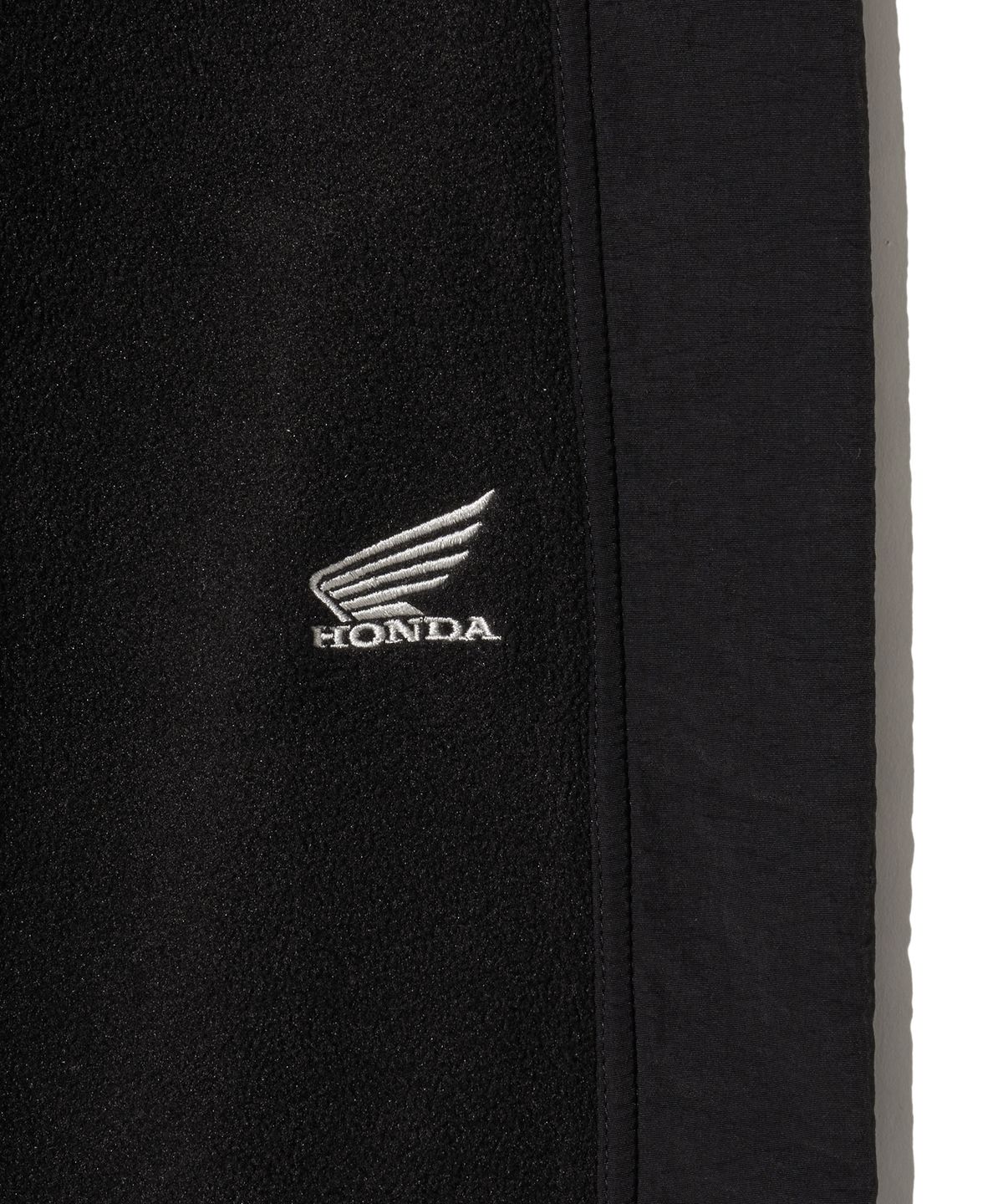 핍스 모터사이클(PHYPS MOTORCYCLE) H-Tech Color Block Fleece Pants Black