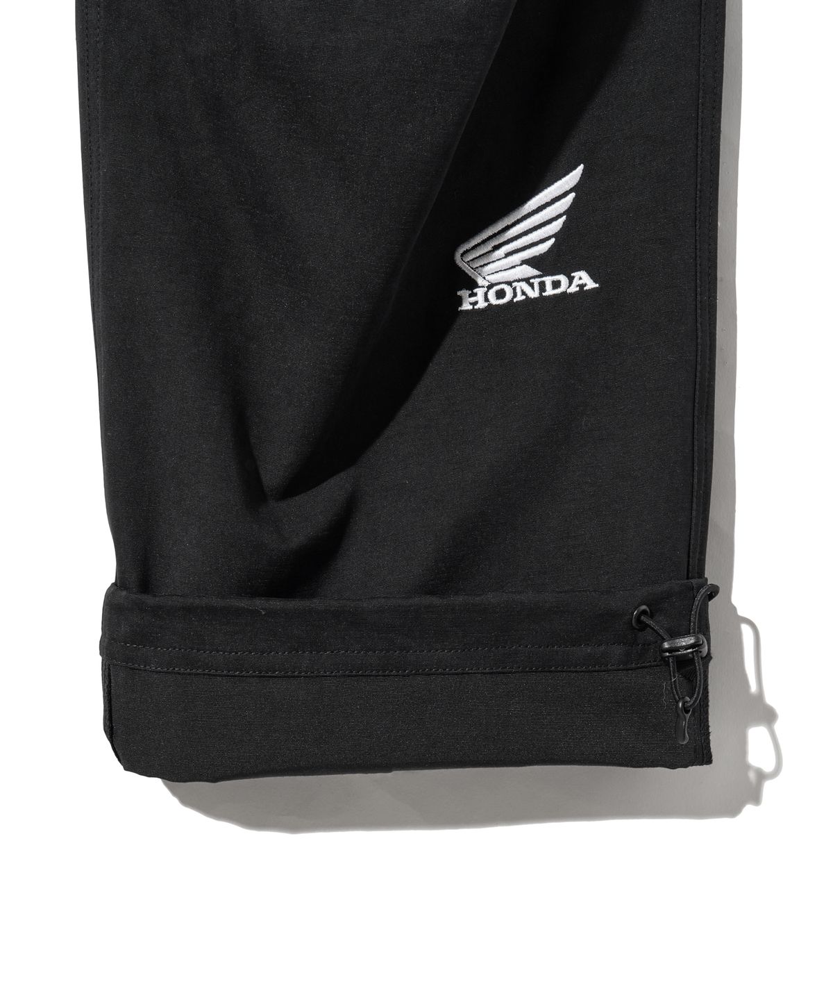 핍스 모터사이클(PHYPS MOTORCYCLE) H-Tech Peach Cotton Strap Pants Black