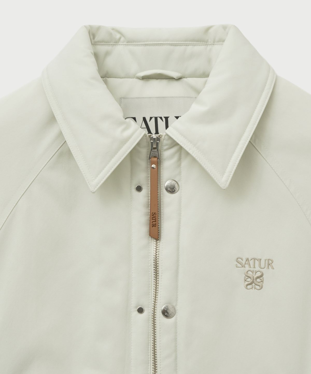 세터(SATUR) 테오 덕 다운 패딩 크림