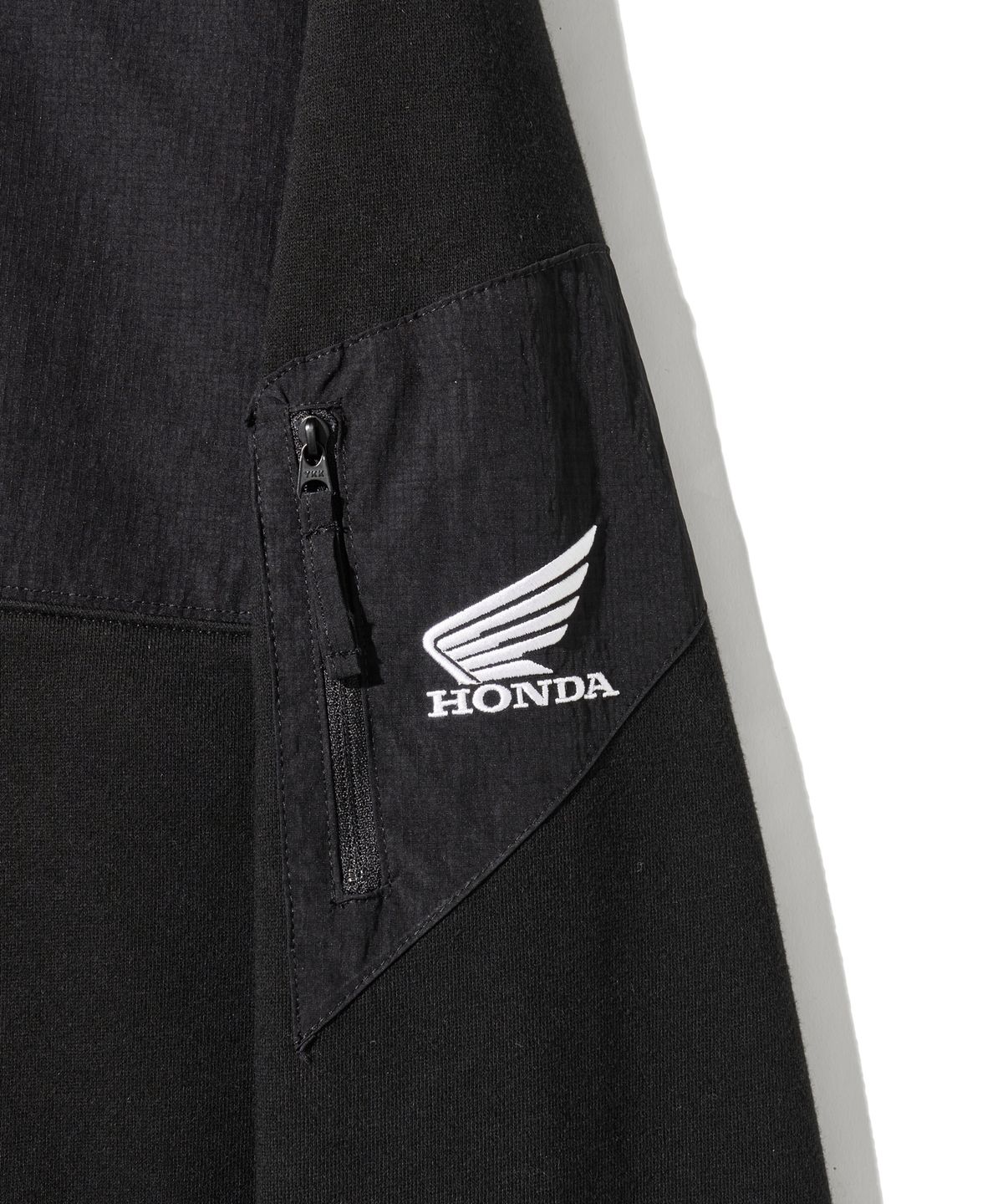 핍스 모터사이클(PHYPS MOTORCYCLE) H-Tech Color Block Crewneck Black