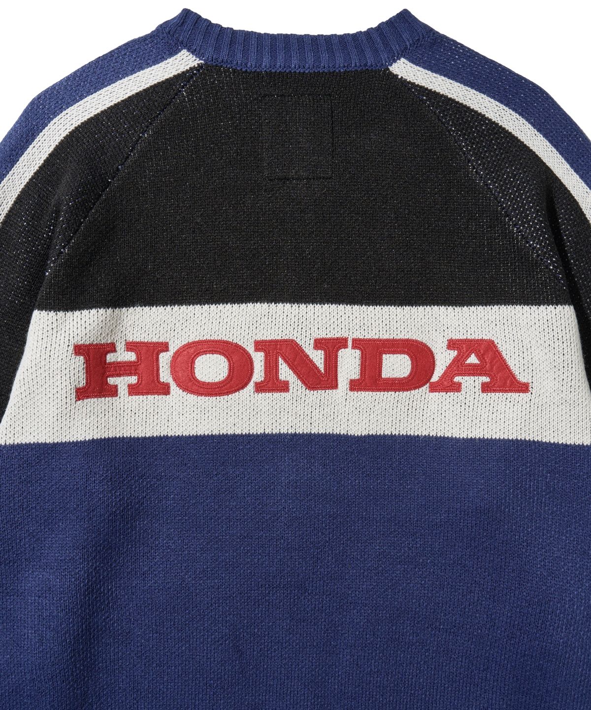 핍스 모터사이클(PHYPS MOTORCYCLE) Big Logo Knit Zip-up Blue