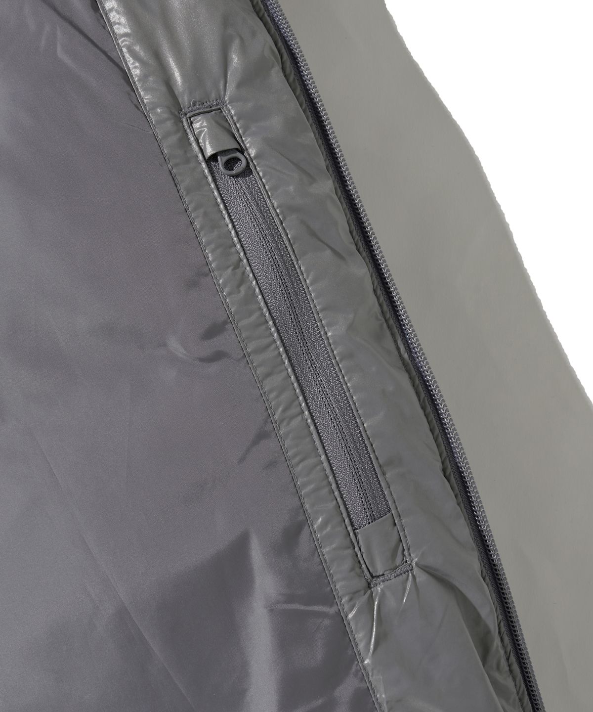 핍스 모터사이클(PHYPS MOTORCYCLE) H-Tech Non Quilting Shorts Padded Down Jacket Charcoal
