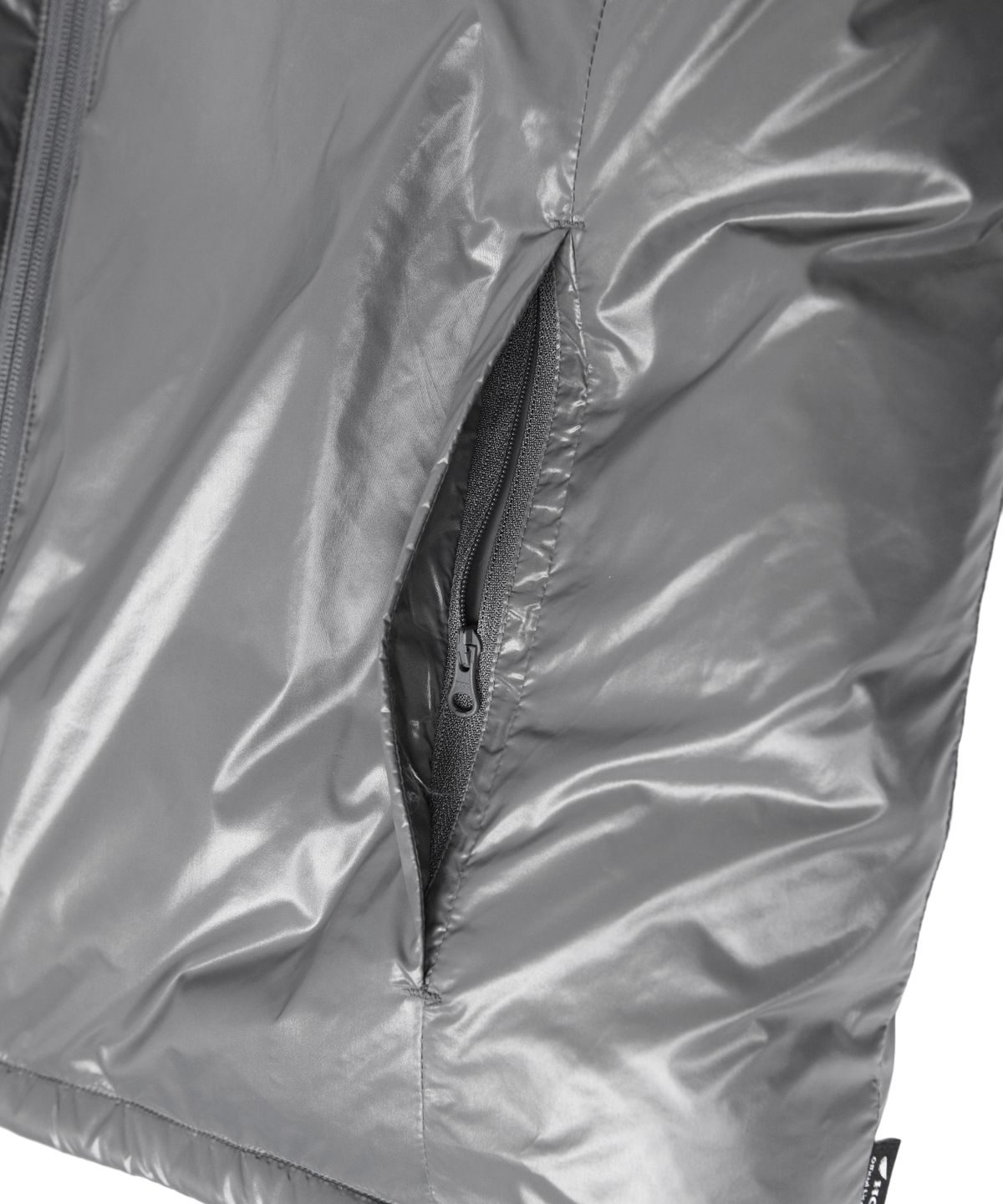 핍스 모터사이클(PHYPS MOTORCYCLE) H-Tech Non Quilting Shorts Padded Down Jacket Charcoal