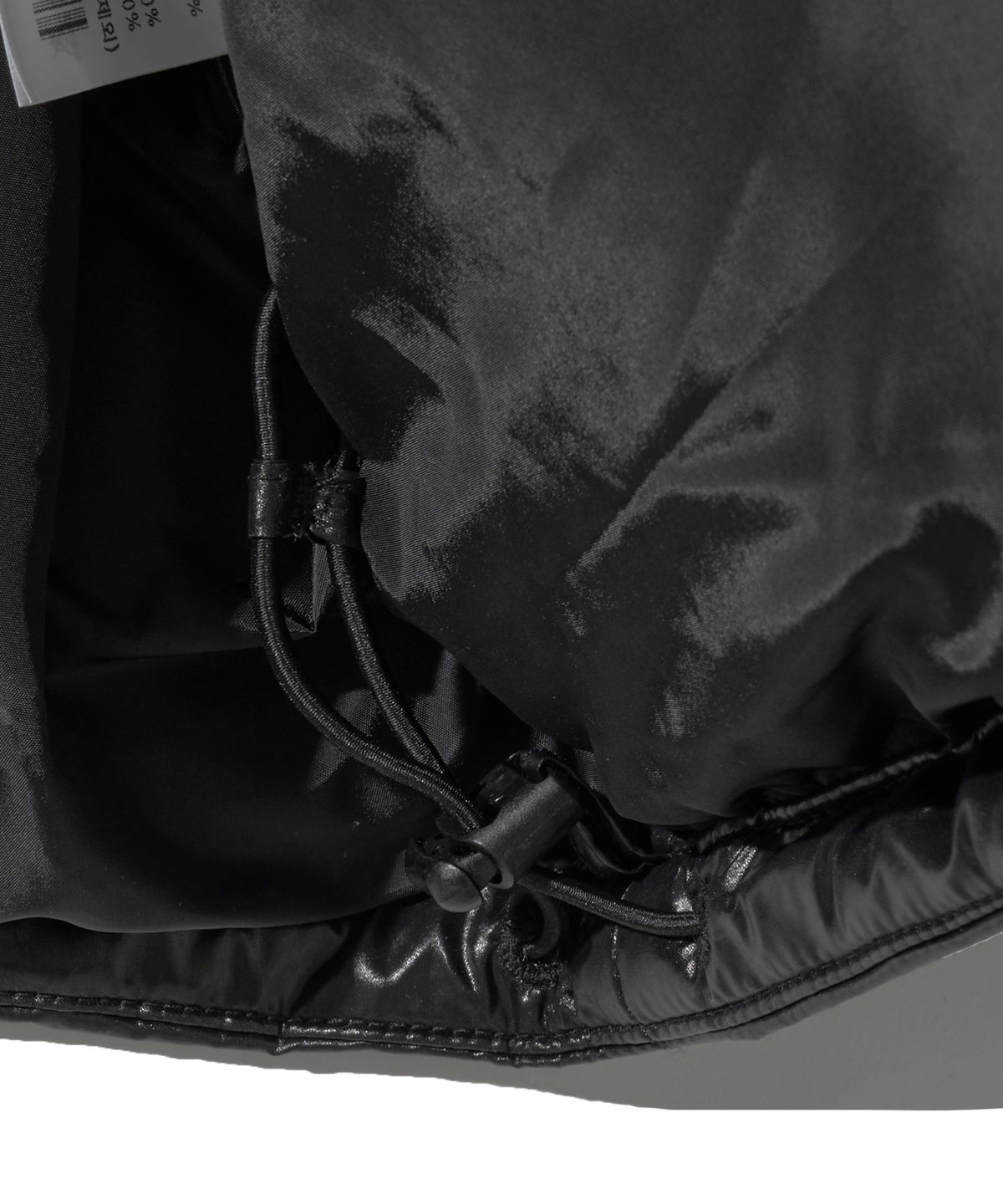 핍스 모터사이클(PHYPS MOTORCYCLE) H-Tech Non Quilting Shorts Padded Down Jacket Black