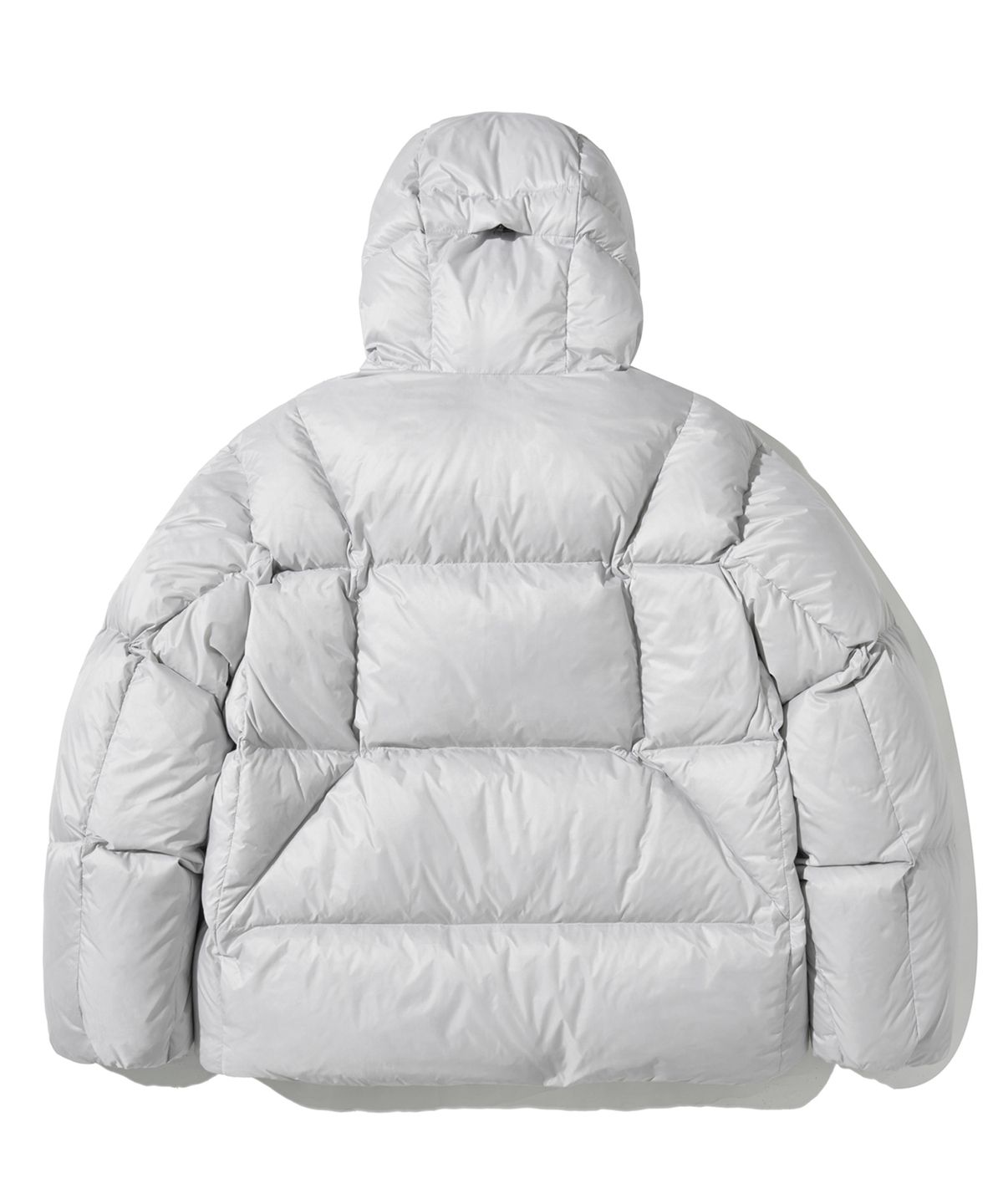 핍스 모터사이클(PHYPS MOTORCYCLE) H-Tech Dimensional Down Puffer Jacket Light Gray