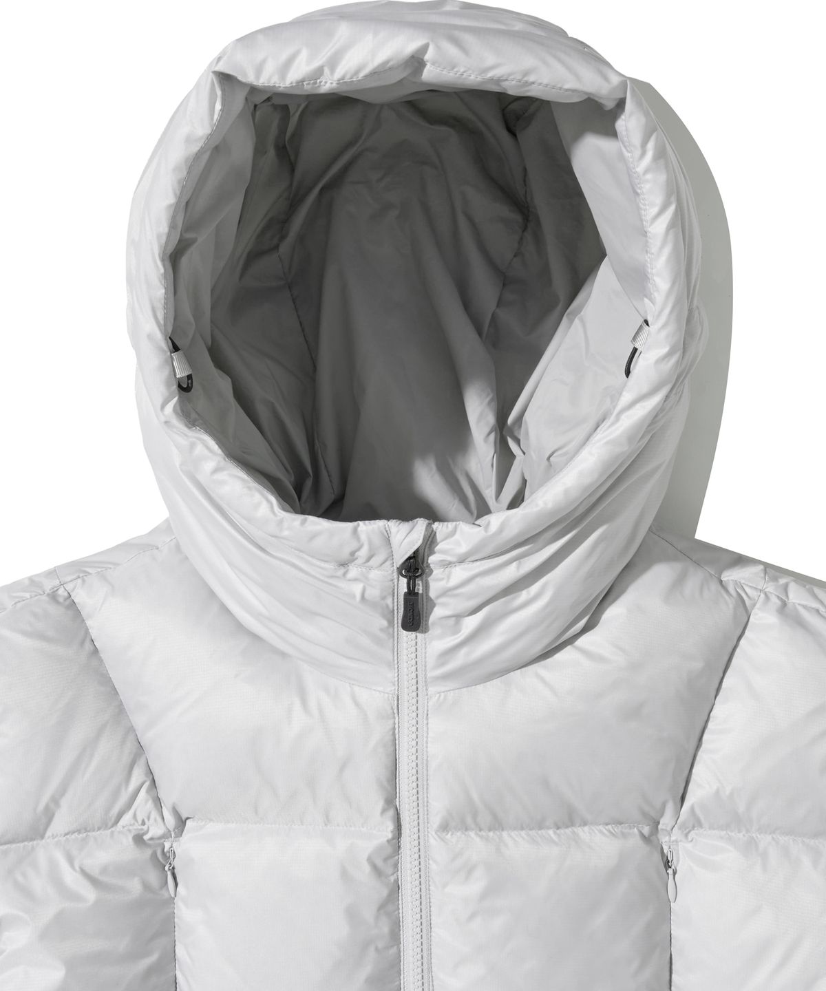 핍스 모터사이클(PHYPS MOTORCYCLE) H-Tech Dimensional Down Puffer Jacket Light Gray