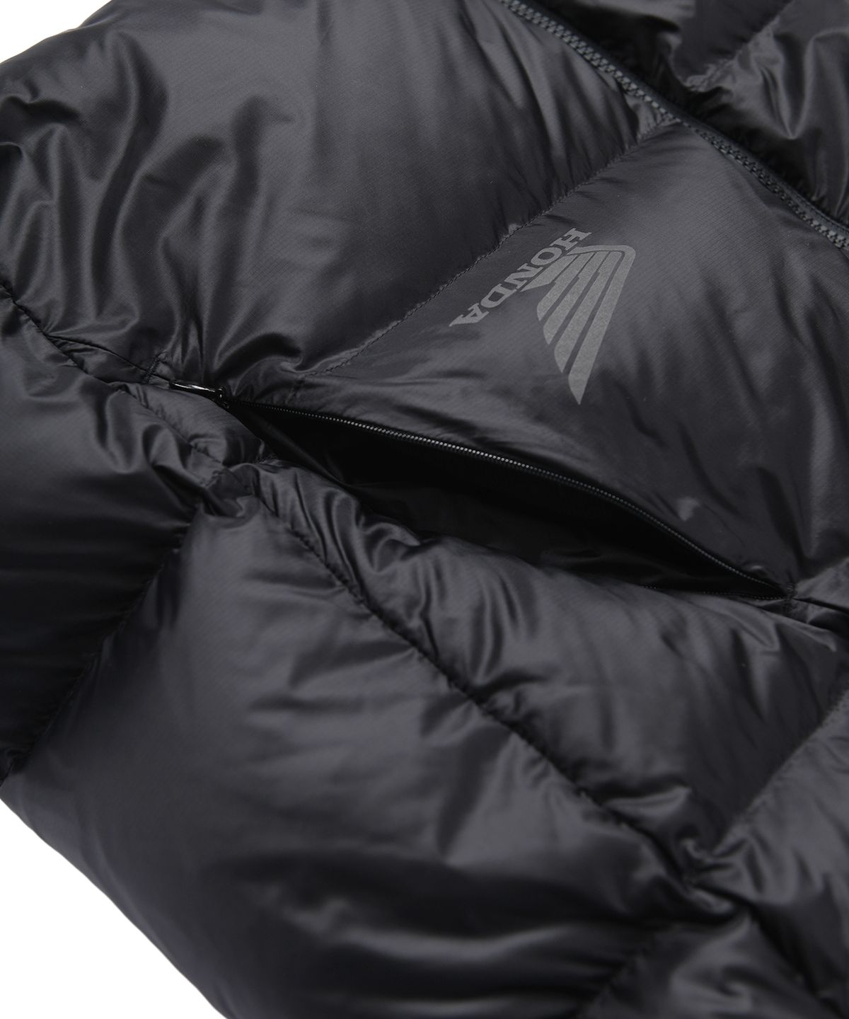 핍스 모터사이클(PHYPS MOTORCYCLE) H-Tech Dimensional Down Puffer Jacket Black