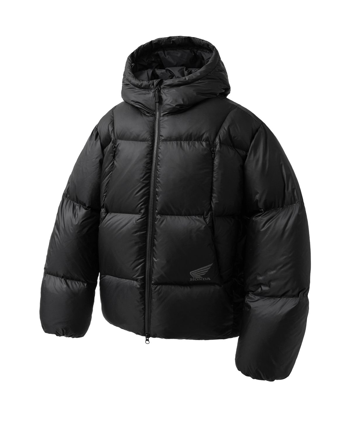 핍스 모터사이클(PHYPS MOTORCYCLE) H-Tech Dimensional Down Puffer Jacket Black