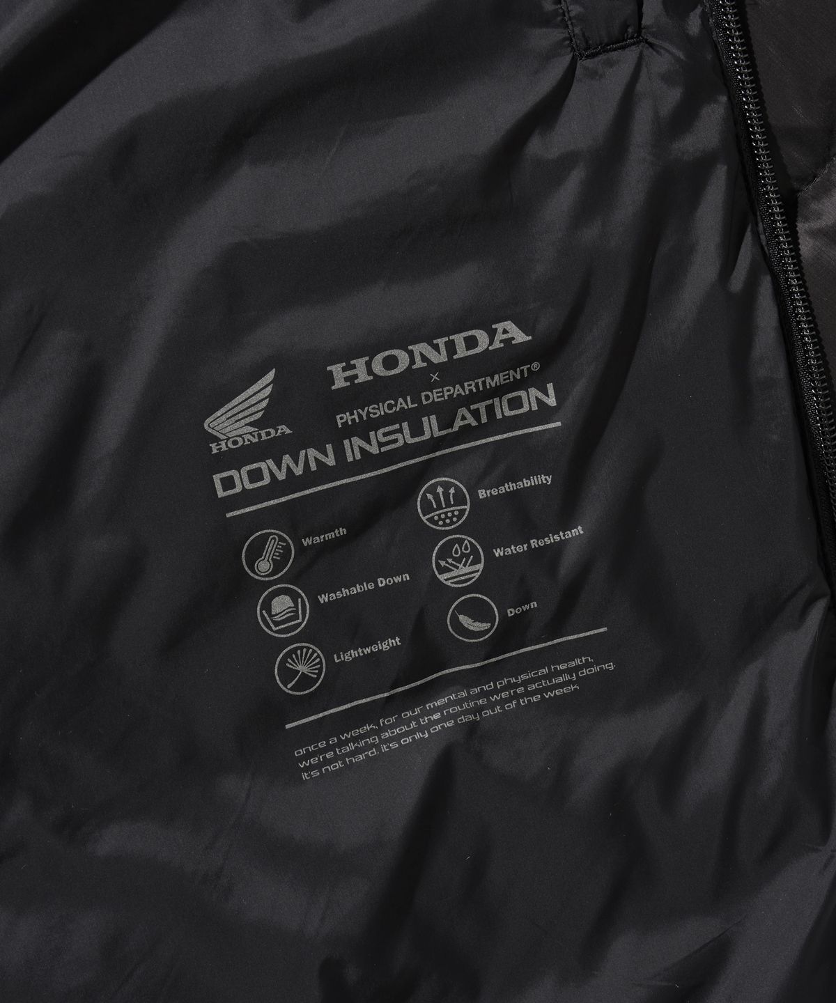 핍스 모터사이클(PHYPS MOTORCYCLE) H-Tech Storm Shield Parka Black