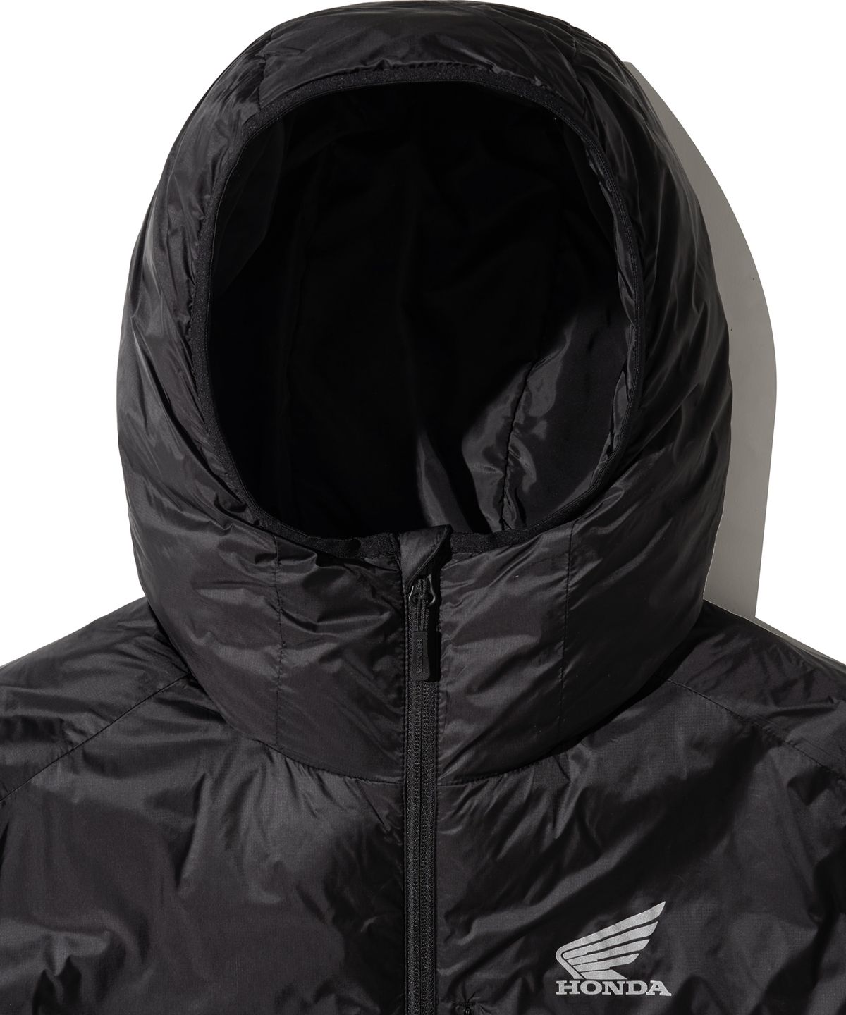 핍스 모터사이클(PHYPS MOTORCYCLE) H-Tech Non Quilting Hoodie Jacket Black