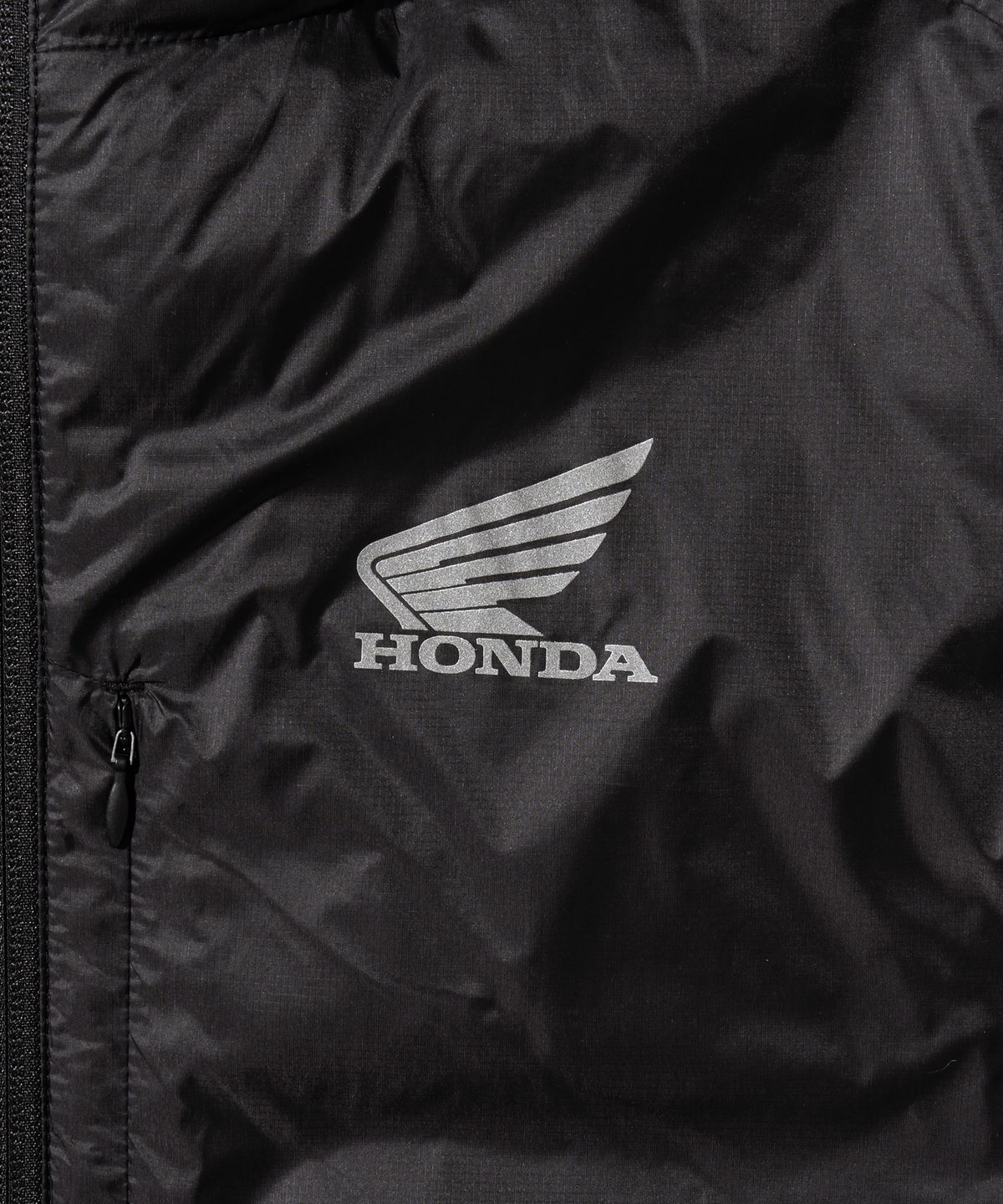 핍스 모터사이클(PHYPS MOTORCYCLE) H-Tech Non Quilting Hoodie Jacket Black