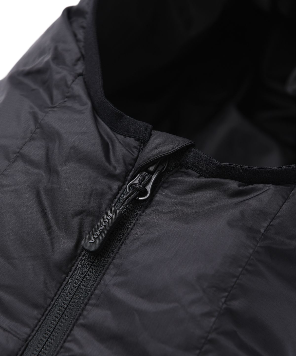 핍스 모터사이클(PHYPS MOTORCYCLE) H-Tech Non Quilting Hoodie Jacket Black