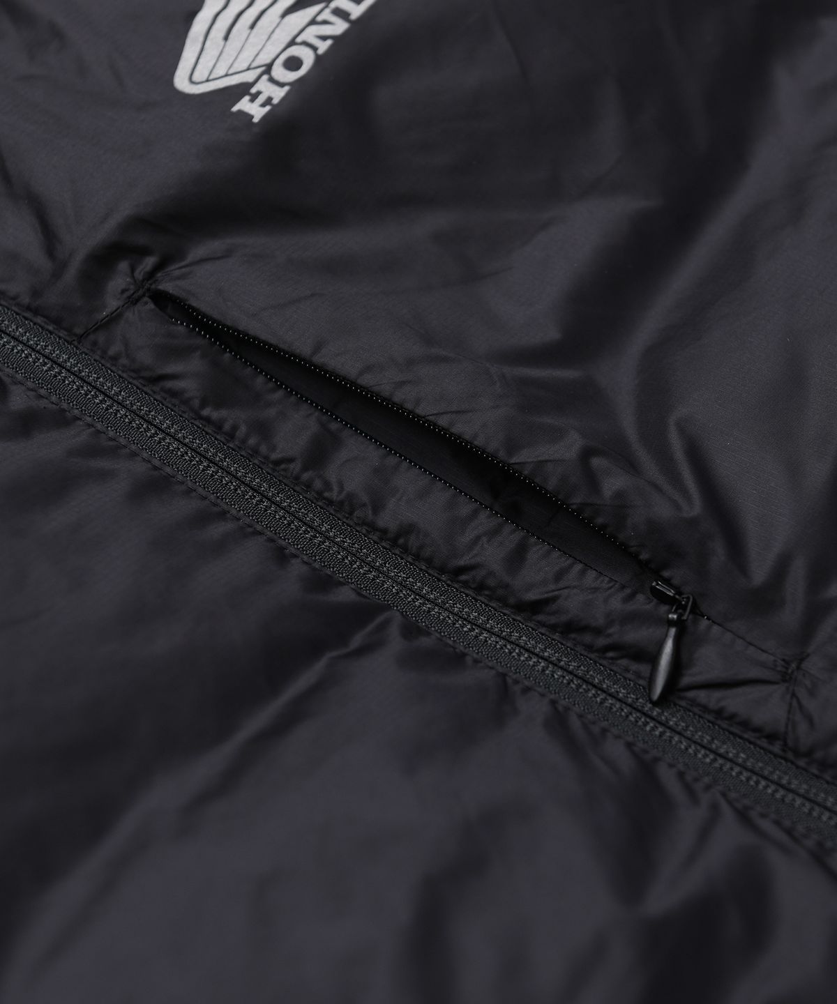 핍스 모터사이클(PHYPS MOTORCYCLE) H-Tech Non Quilting Hoodie Jacket Black