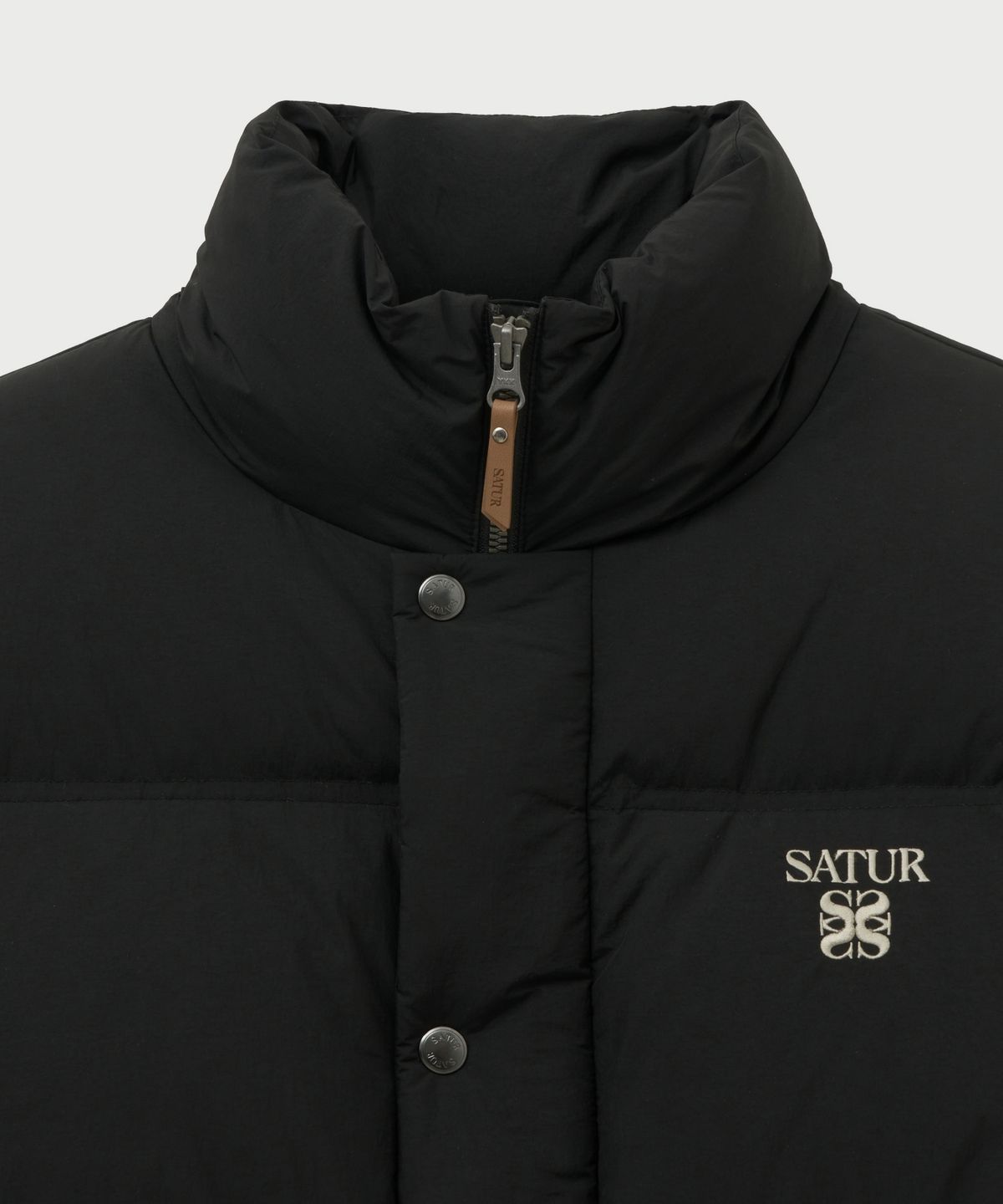 세터(SATUR) 로렌 푸퍼 덕 다운 패딩 블랙
