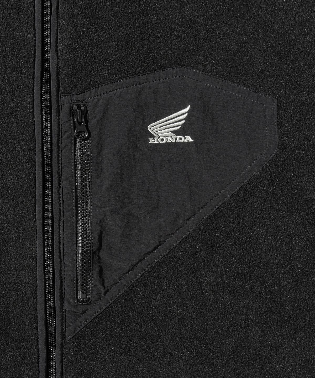 핍스 모터사이클(PHYPS MOTORCYCLE) H-Tech Fleece Pocket Jacket Black
