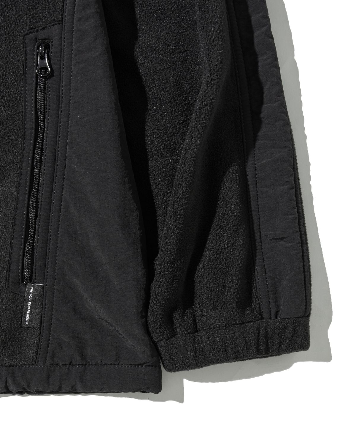 핍스 모터사이클(PHYPS MOTORCYCLE) H-Tech Fleece Pocket Jacket Black