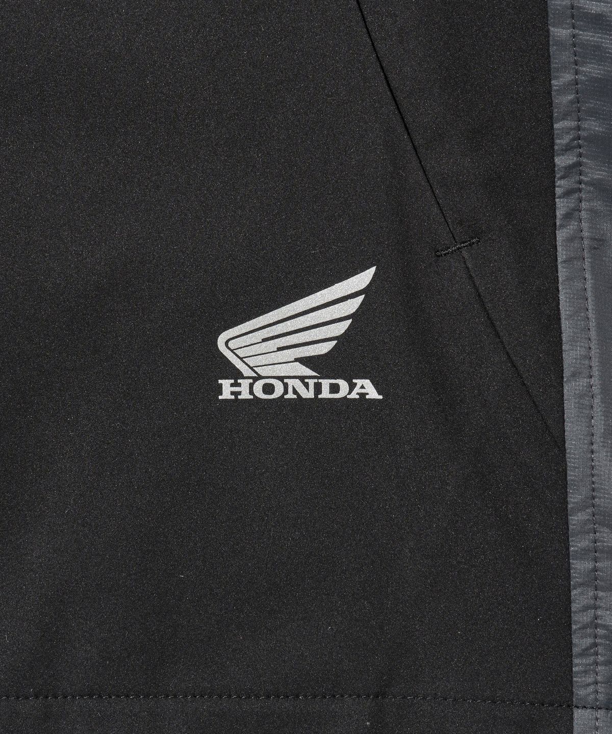 핍스 모터사이클(PHYPS MOTORCYCLE) H-Tech 3Layer Wind Shield Track Jacket Black