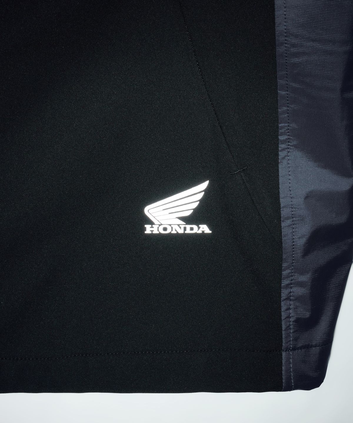 핍스 모터사이클(PHYPS MOTORCYCLE) H-Tech 3Layer Wind Shield Track Jacket Black