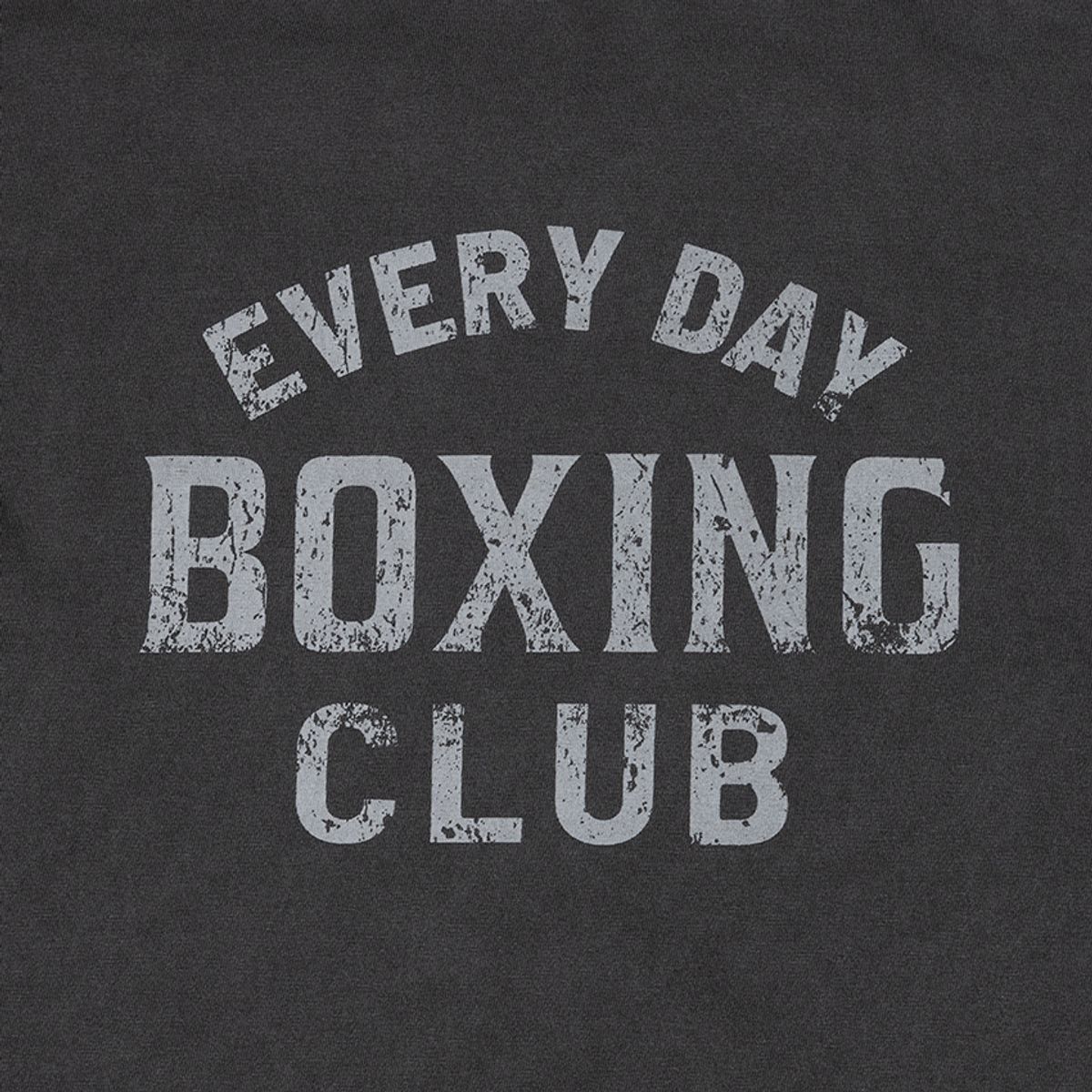 더트웰브라운드(THE 12TH ROUND) Pigment Charcoal Oversized T-Shirt with THE 12TH ROUND every day boxig club